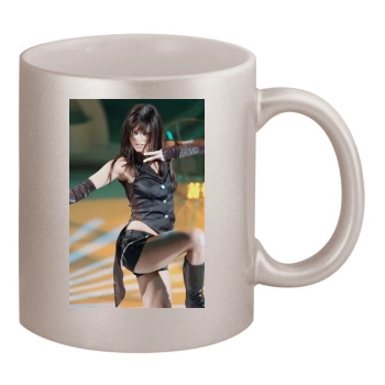 Holly Valance 11oz Metallic Silver Mug