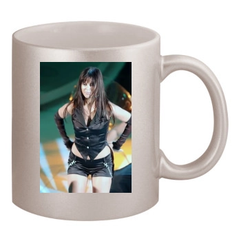 Holly Valance 11oz Metallic Silver Mug