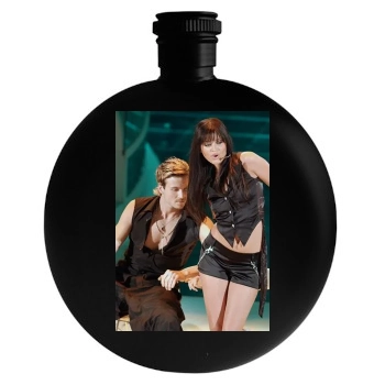 Holly Valance Round Flask