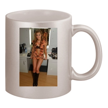 Holly Valance 11oz Metallic Silver Mug