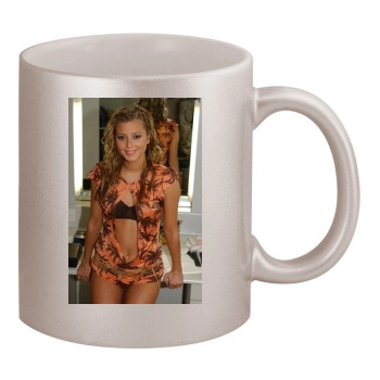 Holly Valance 11oz Metallic Silver Mug