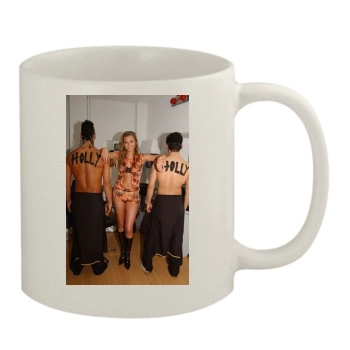 Holly Valance 11oz White Mug