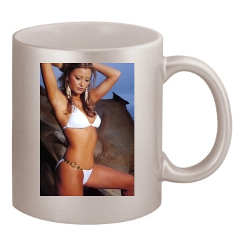 Holly Valance 11oz Metallic Silver Mug