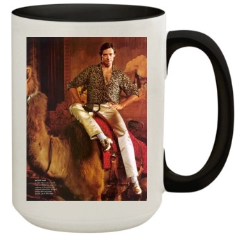 Hugh Jackman 15oz Colored Inner & Handle Mug