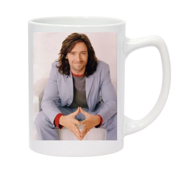 Hugh Jackman 14oz White Statesman Mug