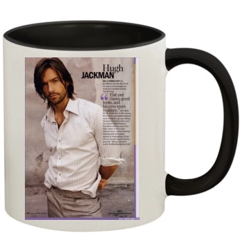 Hugh Jackman 11oz Colored Inner & Handle Mug