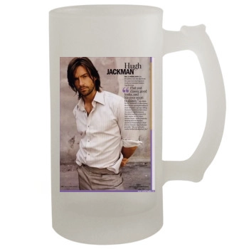 Hugh Jackman 16oz Frosted Beer Stein