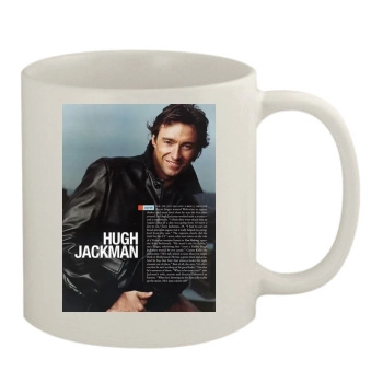 Hugh Jackman 11oz White Mug