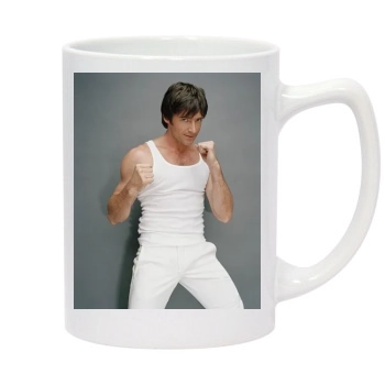 Hugh Jackman 14oz White Statesman Mug