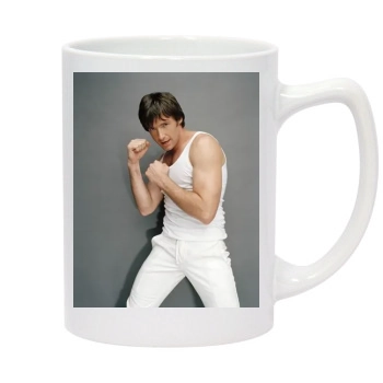 Hugh Jackman 14oz White Statesman Mug