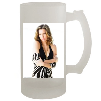 Tea Leoni 16oz Frosted Beer Stein