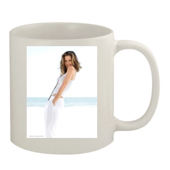 Tea Leoni 11oz White Mug