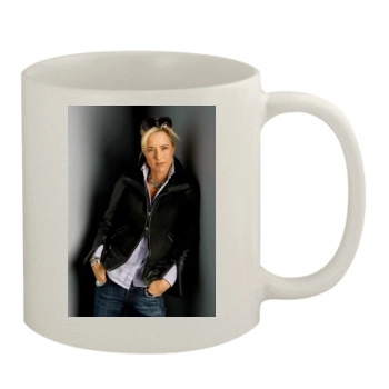 Tea Leoni 11oz White Mug