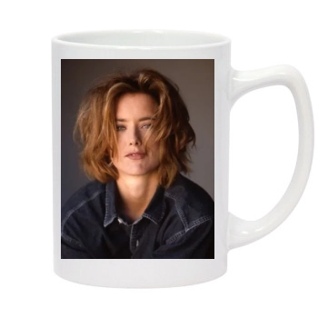 Tea Leoni 14oz White Statesman Mug