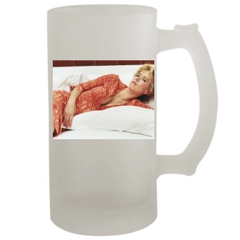 Tea Leoni 16oz Frosted Beer Stein