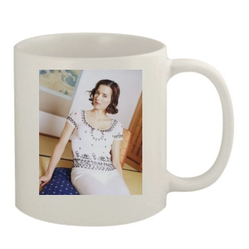 Tea Leoni 11oz White Mug