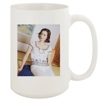 Tea Leoni 15oz White Mug