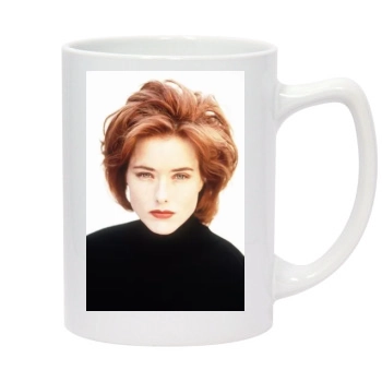 Tea Leoni 14oz White Statesman Mug