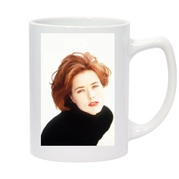 Tea Leoni 14oz White Statesman Mug