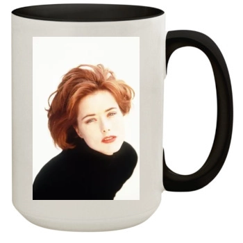 Tea Leoni 15oz Colored Inner & Handle Mug