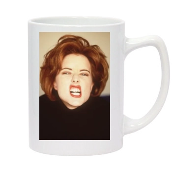 Tea Leoni 14oz White Statesman Mug