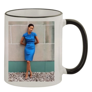 Thandie Newton 11oz Colored Rim & Handle Mug