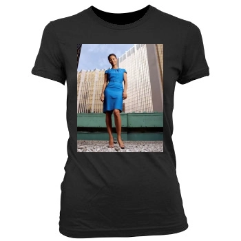 Thandie Newton Women's Junior Cut Crewneck T-Shirt