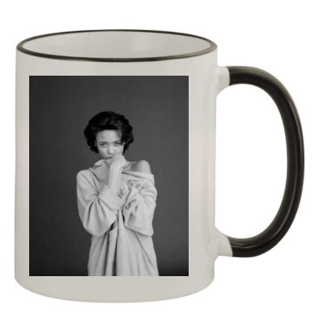 Thandie Newton 11oz Colored Rim & Handle Mug