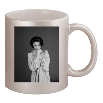 Thandie Newton 11oz Metallic Silver Mug