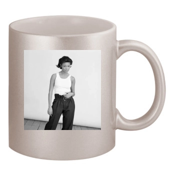 Thandie Newton 11oz Metallic Silver Mug