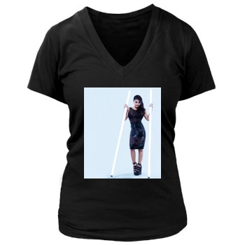 The Saturdays Women's Deep V-Neck TShirt