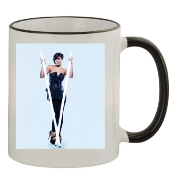 The Saturdays 11oz Colored Rim & Handle Mug