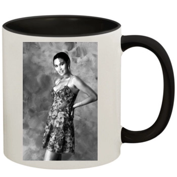 Tia Carrere 11oz Colored Inner & Handle Mug