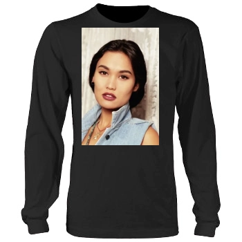 Tia Carrere Men's Heavy Long Sleeve TShirt