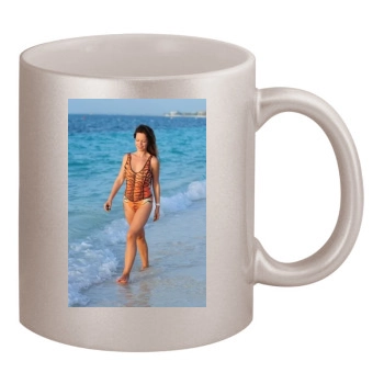 Tammin Sursok 11oz Metallic Silver Mug