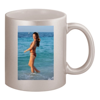 Tammin Sursok 11oz Metallic Silver Mug