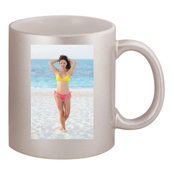 Tammin Sursok 11oz Metallic Silver Mug