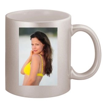 Tammin Sursok 11oz Metallic Silver Mug