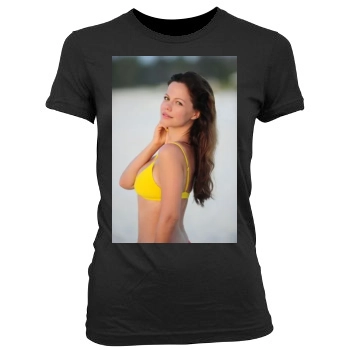 Tammin Sursok Women's Junior Cut Crewneck T-Shirt