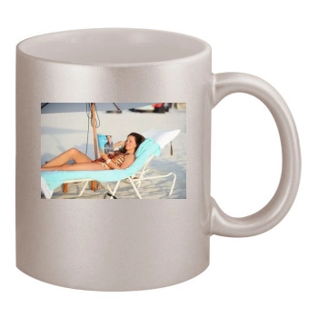 Tammin Sursok 11oz Metallic Silver Mug