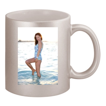 Tammin Sursok 11oz Metallic Silver Mug