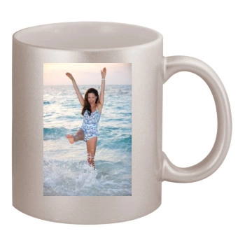 Tammin Sursok 11oz Metallic Silver Mug