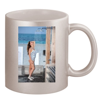 Tammin Sursok 11oz Metallic Silver Mug