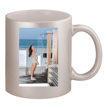 Tammin Sursok 11oz Metallic Silver Mug