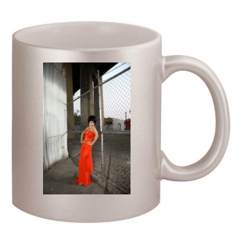 Tammin Sursok 11oz Metallic Silver Mug