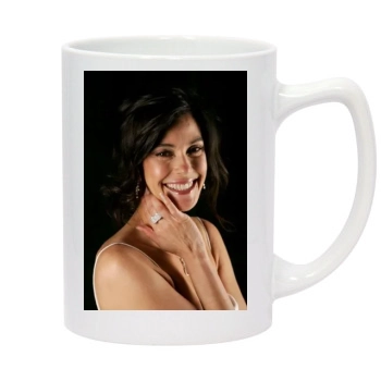 Teri Hatcher 14oz White Statesman Mug