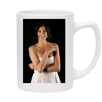 Teri Hatcher 14oz White Statesman Mug