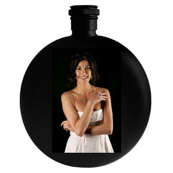 Teri Hatcher Round Flask