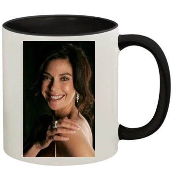 Teri Hatcher 11oz Colored Inner & Handle Mug