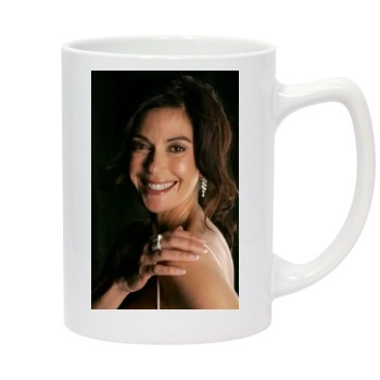 Teri Hatcher 14oz White Statesman Mug